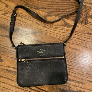 Kate Space Black Crossbody Bag